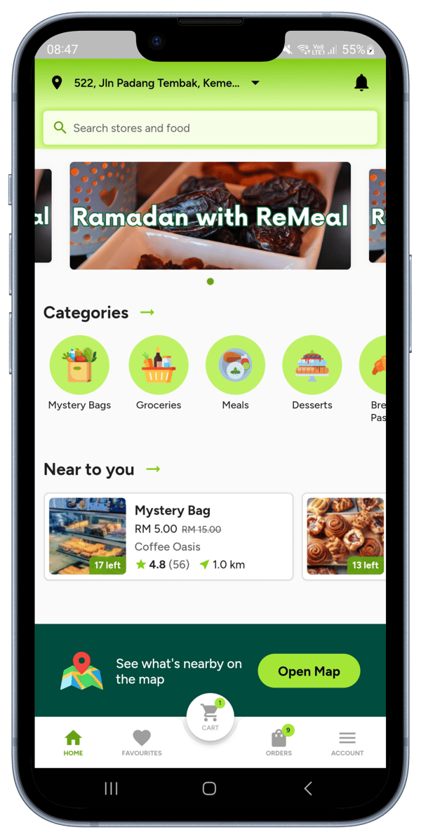 ReMeal App Screenshot
